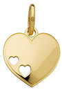 PENDENTIF COEUR LISSE ET PLAT