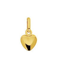 PENDENTIF COEUR PETITE TAILLE OR JAUNE 18K