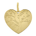 PENDENTIF COEUR ET ARBRE DE VIE