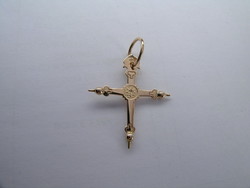 CROIX TRADITIONNELLE DE SAVOIE OU JEANNETTE OR 18K