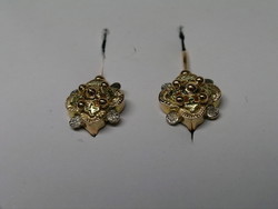 BOUCLES DORMEUSES TRADITIONNELLES DE SAVOIE FLEURS 750/000