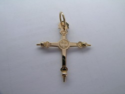 CROIX TRADITIONNELLE DE SAVOIE OU JEANNETTE 18K