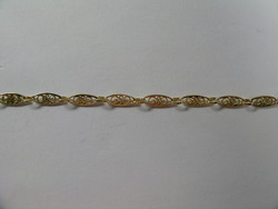 BRACELET TRADITIONNEL FILIGRANE OR JAUNE