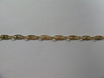 BRACELET TRADITIONNEL FILIGRANE OR JAUNE