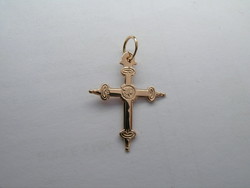 CROIX TRADITIONNELLE DE SAVOIE OU JEANNETTE OR 18K